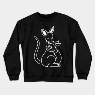 Kangaroo Family Crewneck Sweatshirt